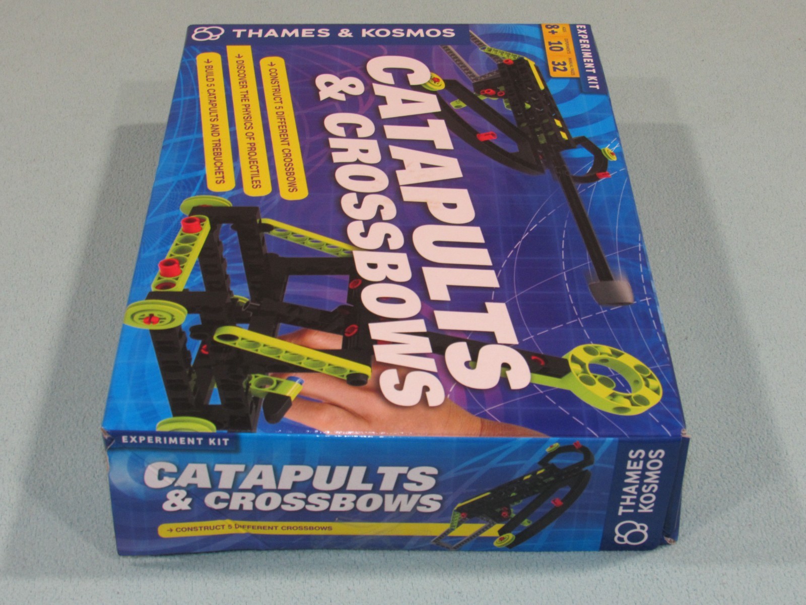 CATAPULTS & CROSSBOWS Physics Science Experiment Kit ~NEW (open) Thames & Cosmos