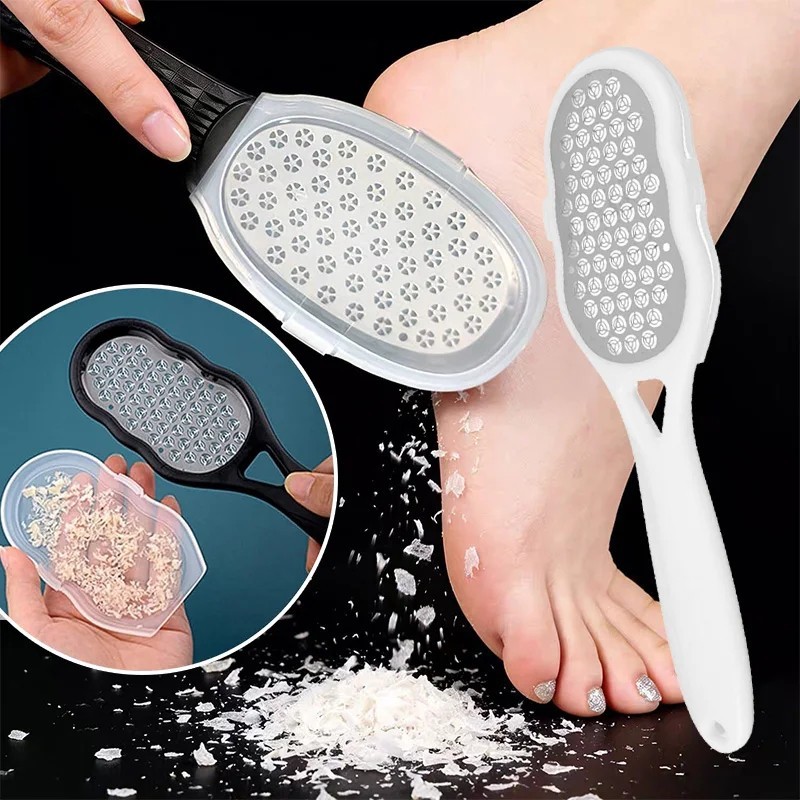 Stainless Steel Foot File Callus Remover Pedicure Rasp for Cracked Heels Care