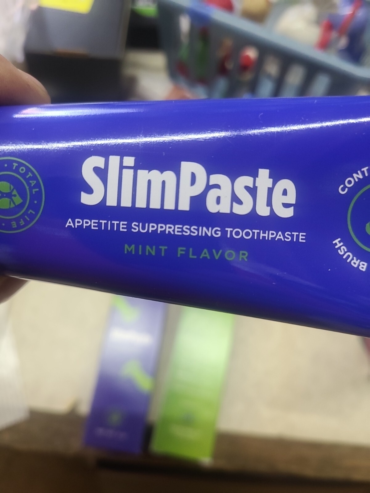 {2}~TLC {Total Life Changes} Slimpaste Toothpaste 4oz~NEW~2 tubes for one price