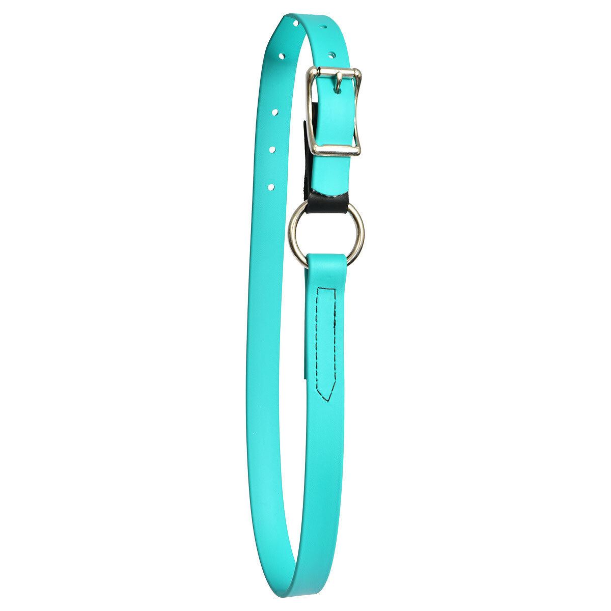 READY MADE-Horse Size Teal BETA BIOTHANE Turnout Neck Collar Leather Breakaway