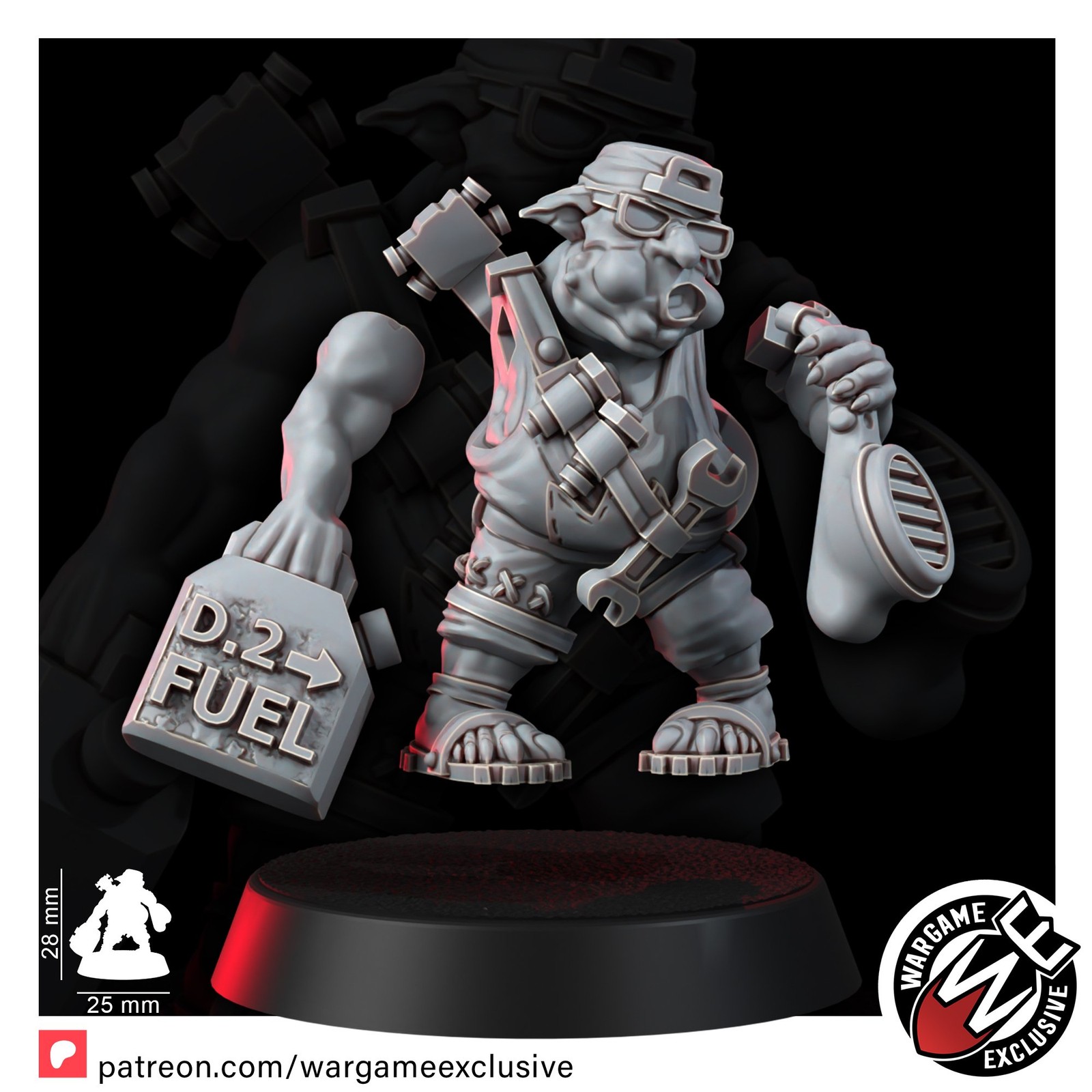 ORK WHITE TOAD GROT