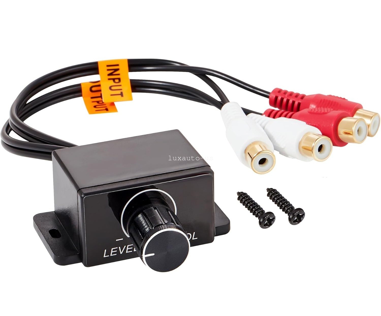 Universal Car Audio Amplifier Bass Boost RCA Level Remote Volume Control Knob