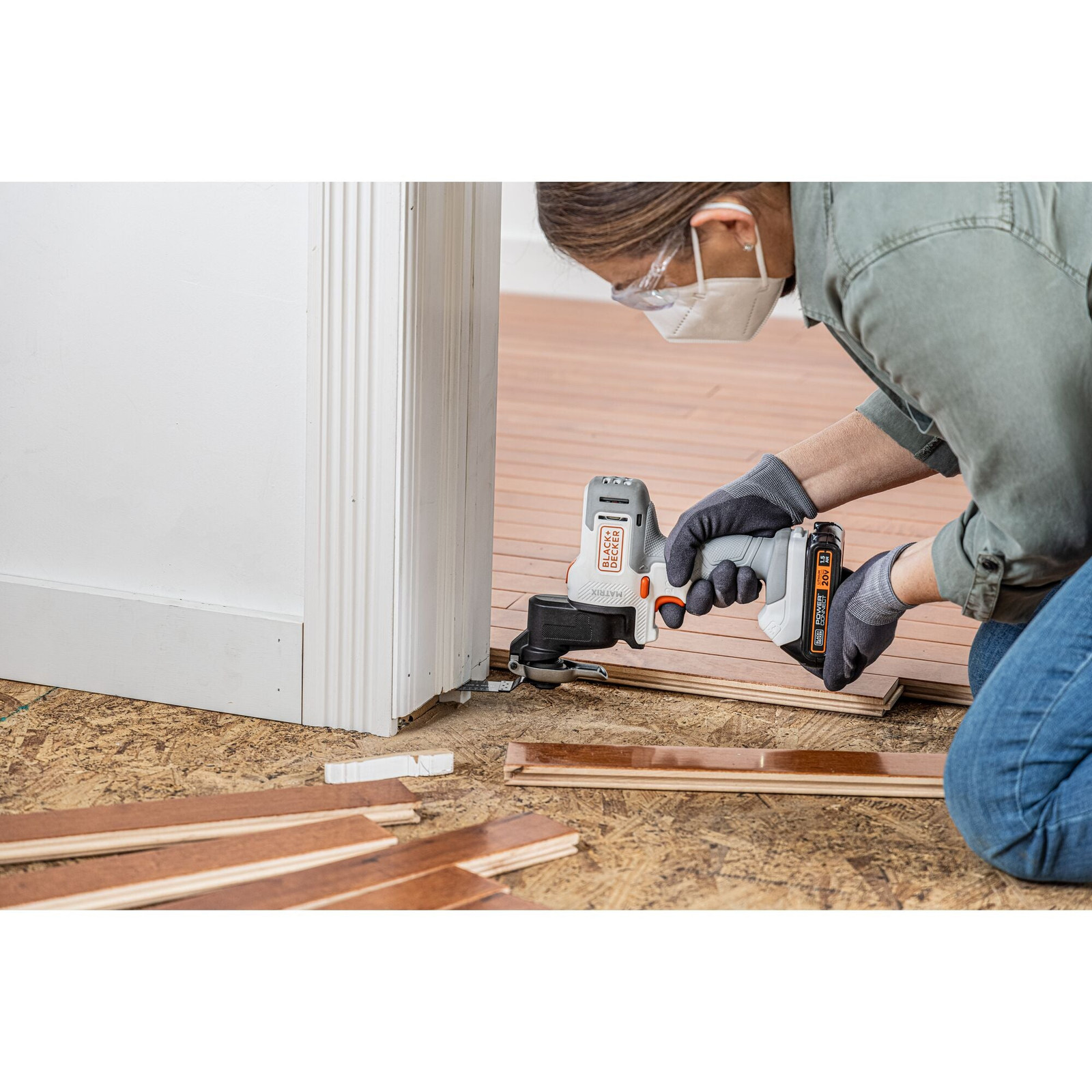 BLACK+DECKER 20V MAX MATRIX Cordless Combo Kit, 6-Tool, - BDCDMT1206KITWC