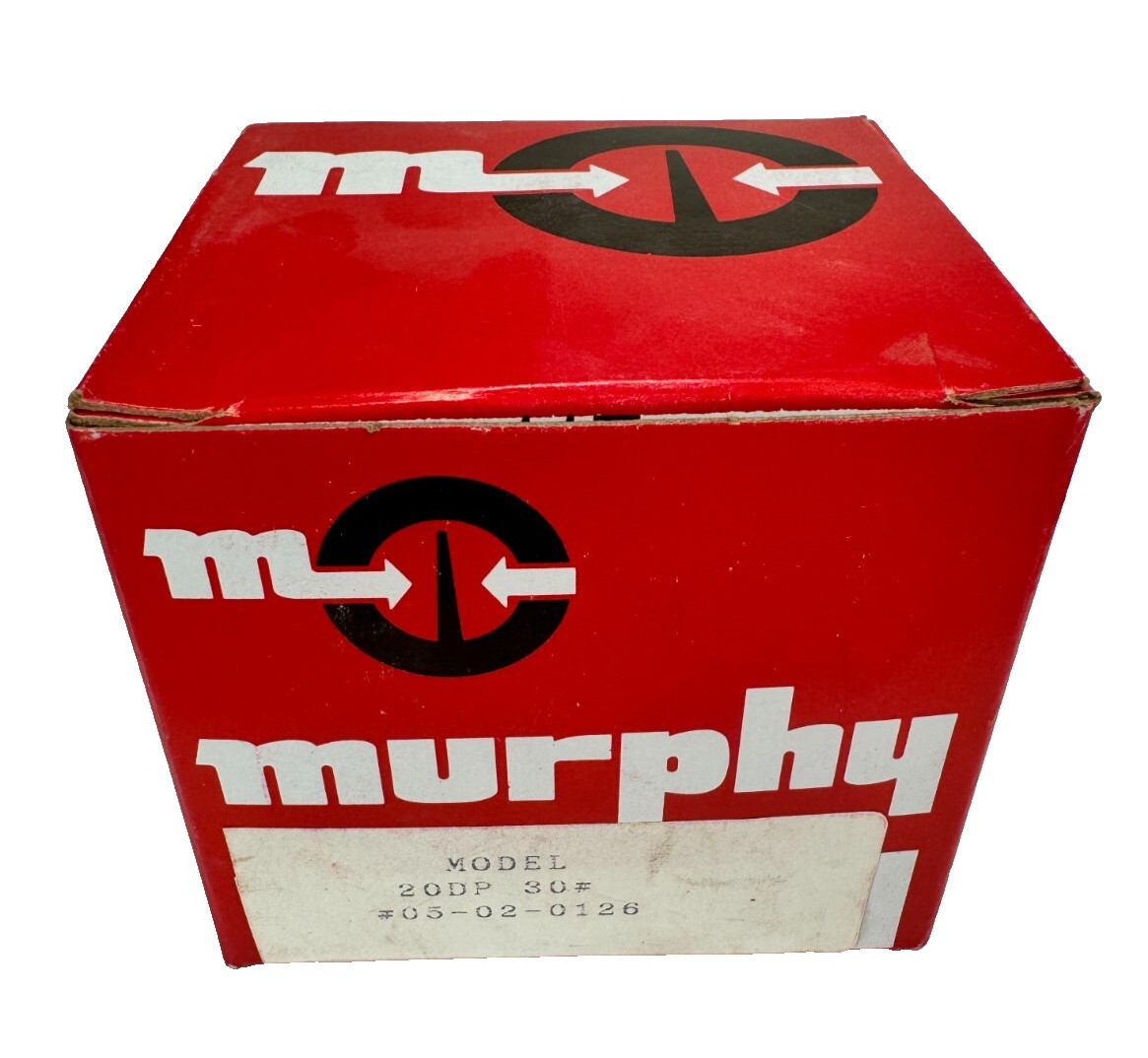 MURPHY 20DP-30 PN: 05-02-0126 Differential Pressure Swichgage, 2" Face