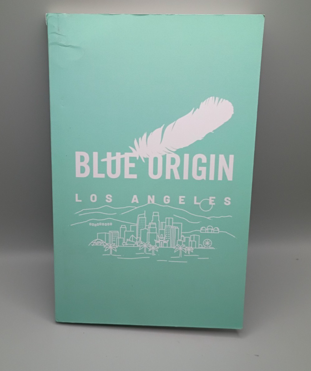 RARE Blue Origin Los Angeles Notebook Unused Amazon Bezos Astronautics Souvenir
