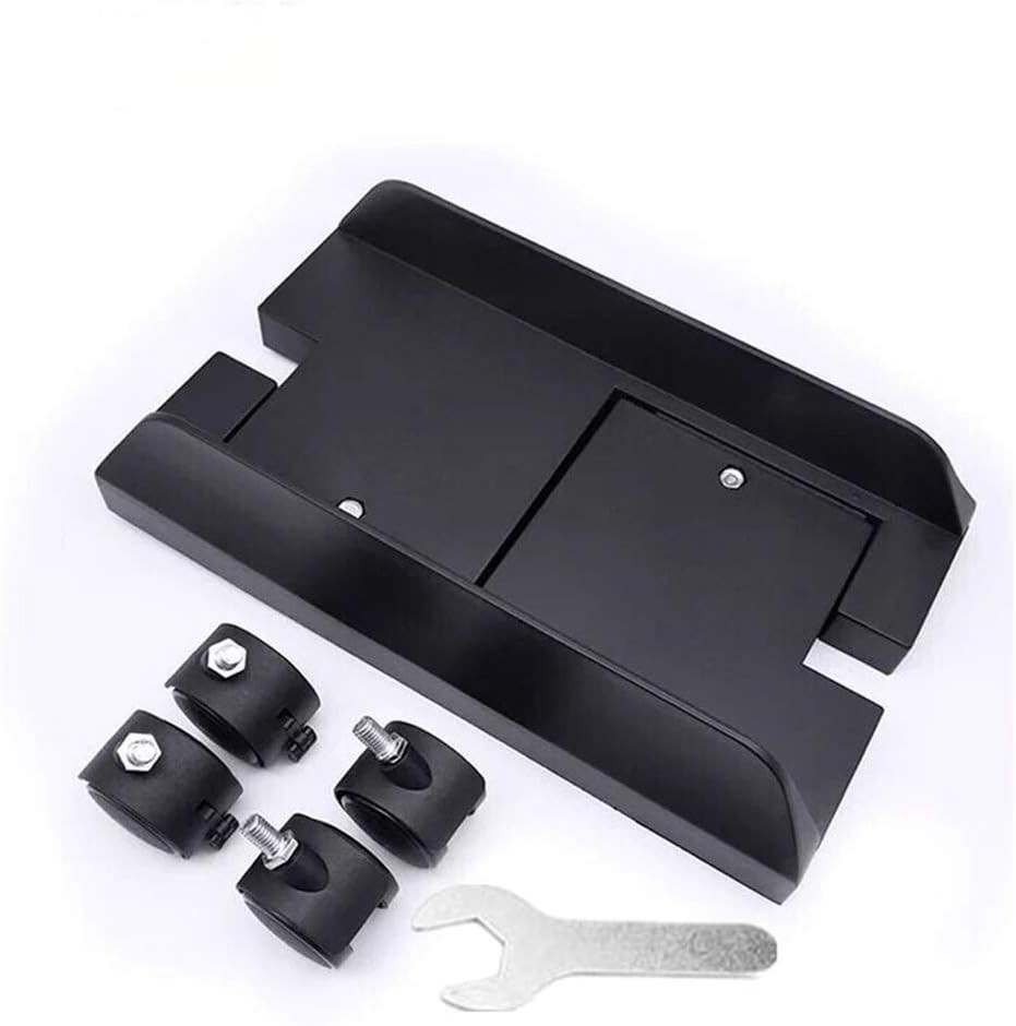 Universal ABS PC Computer Tower Stand Holder, Adjustable Width, Rolling Caster