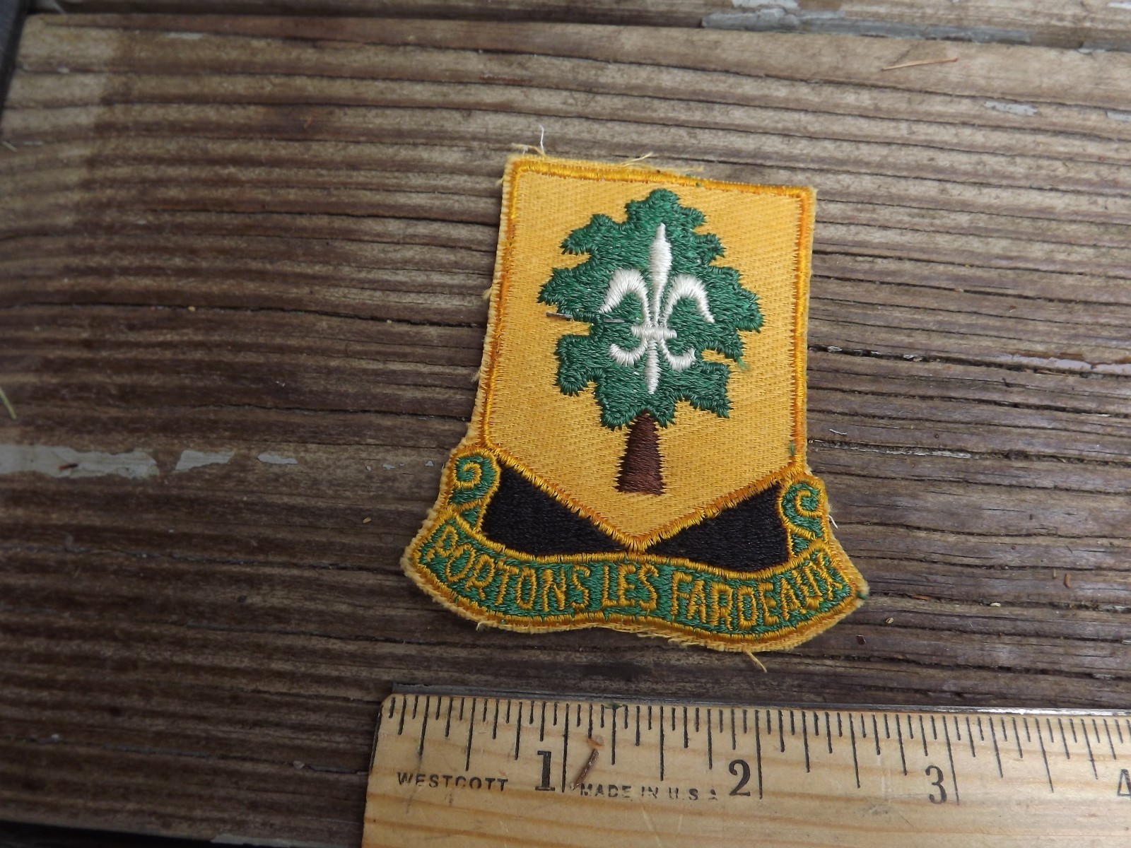 1st S & T Battalion Pocket Patch - INV# C1986