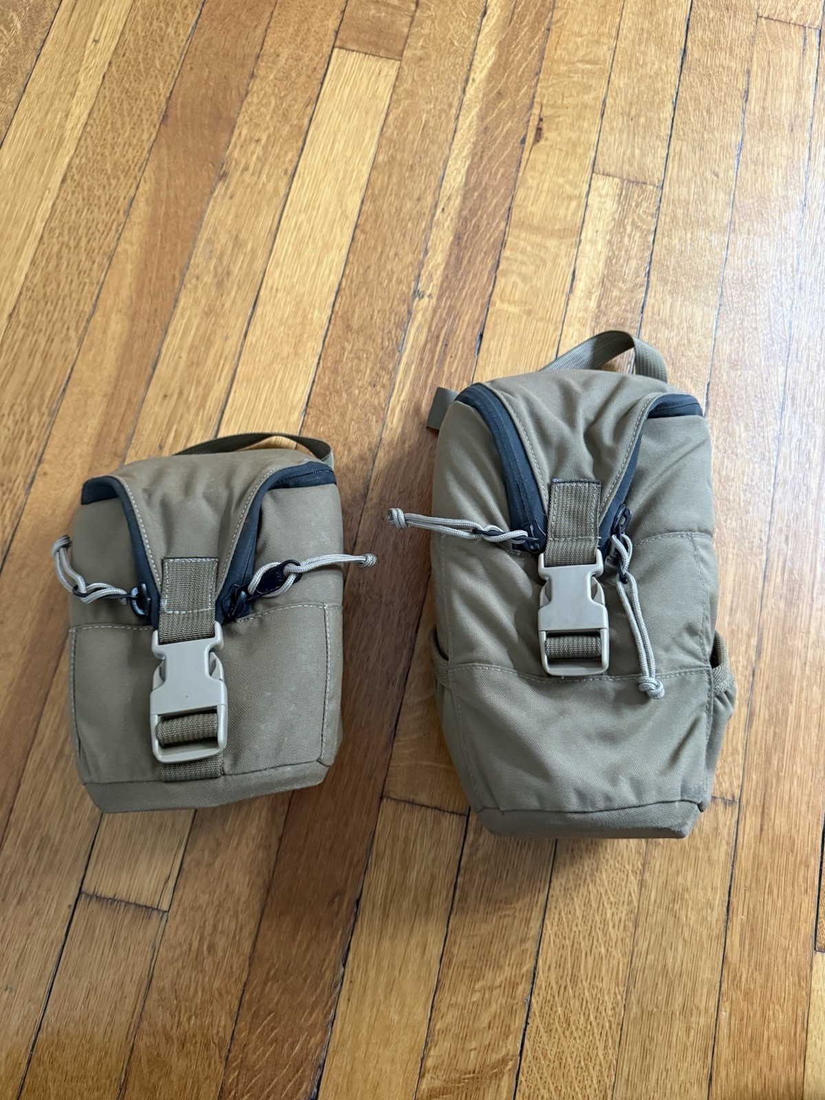 Mystery Ranch MSIDS Pouches Large and Medium Coyote