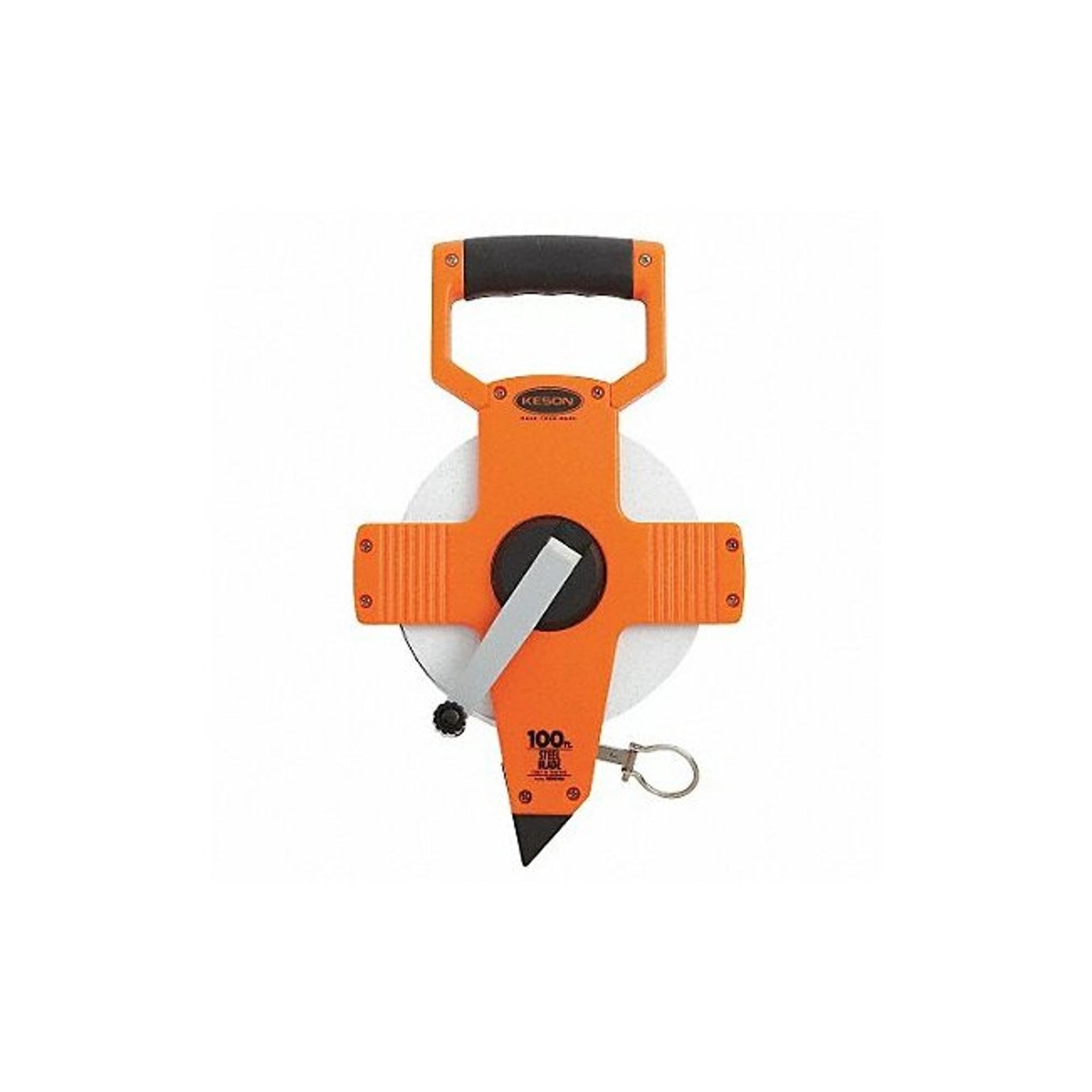 Keson N10100 Nylon Coated Steel Blade Measuring Tape with Extra Dead Foot and