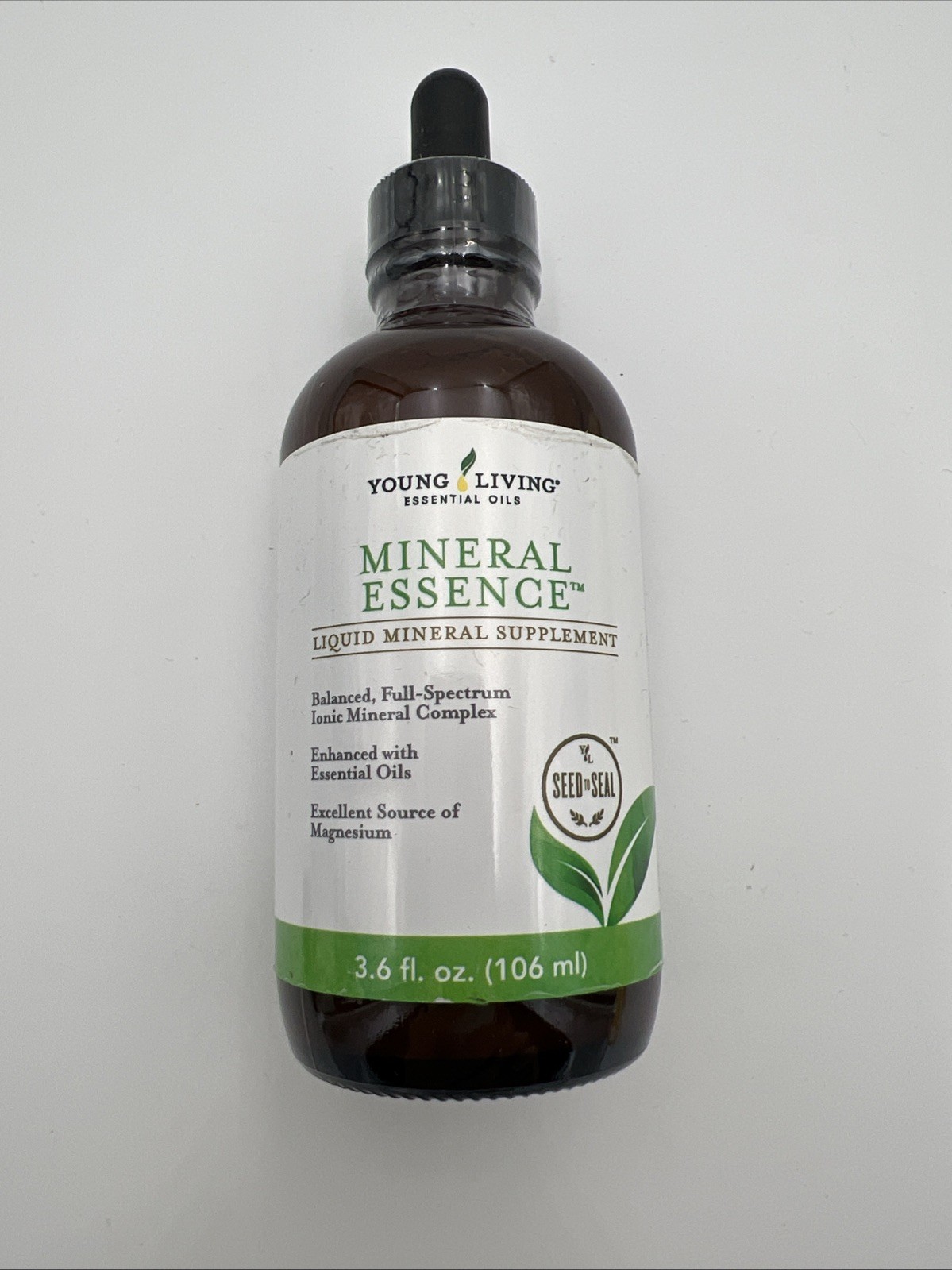Young Living Mineral Essence liquid mineral supplement 3.6 fl oz New Sealed