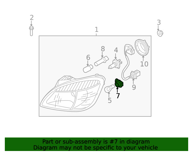 Genuine Kia Socket 92161-4D000