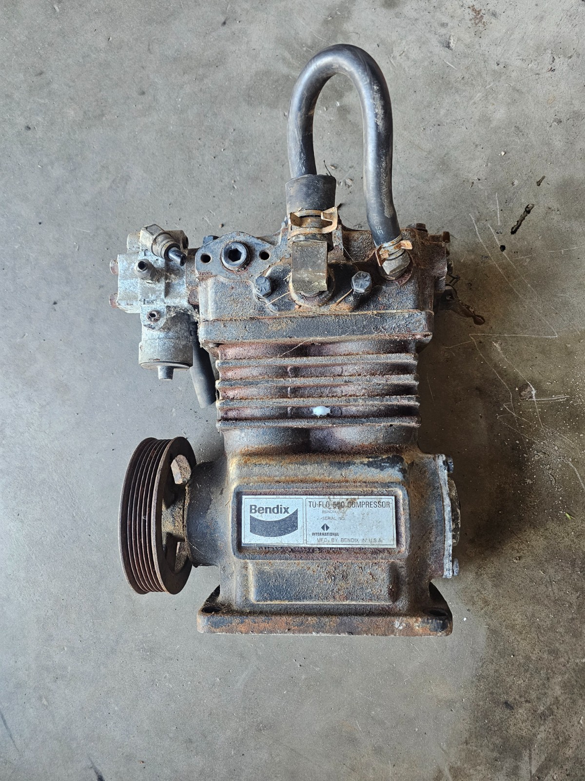 INTERNATIONAL (IH) TU-FLO550 AIR COMPRESSOR T-298718