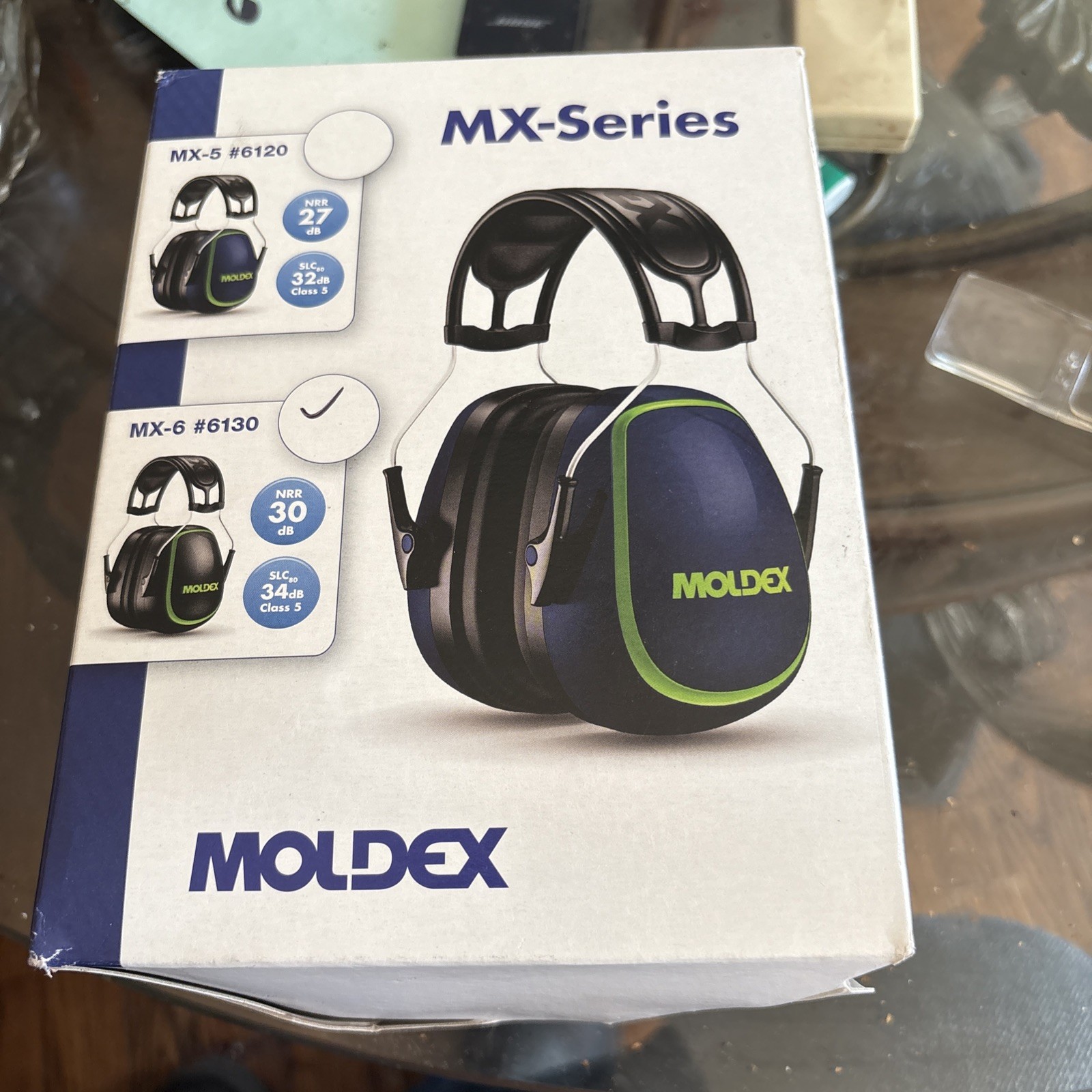 Moldex 6130 MX-6 Headband Earmuffs Ear Defenders, NRR 30 DB Free Shipping