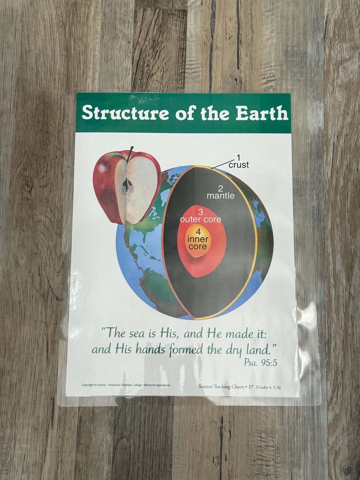 Science Teaching Charts Grades 4-6 Set (18 double sided charts)