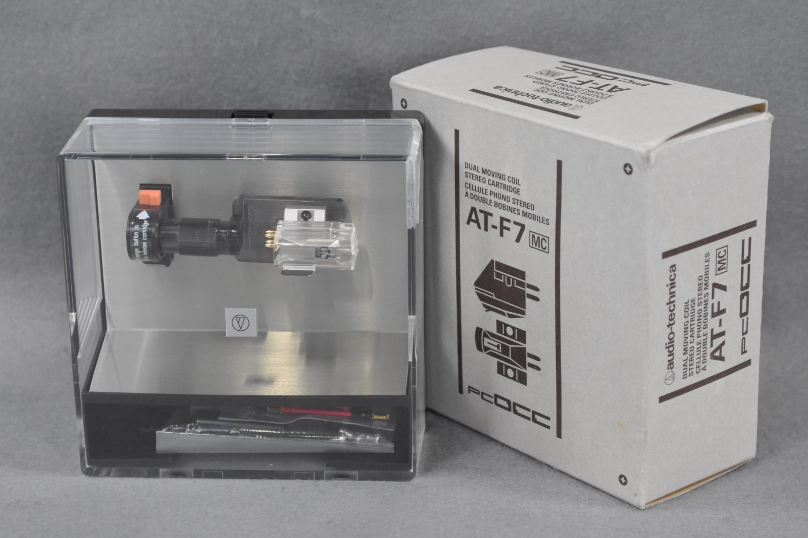 Unused Audio-Technica  AT-F7 MC Cartridge In Excellent Condition