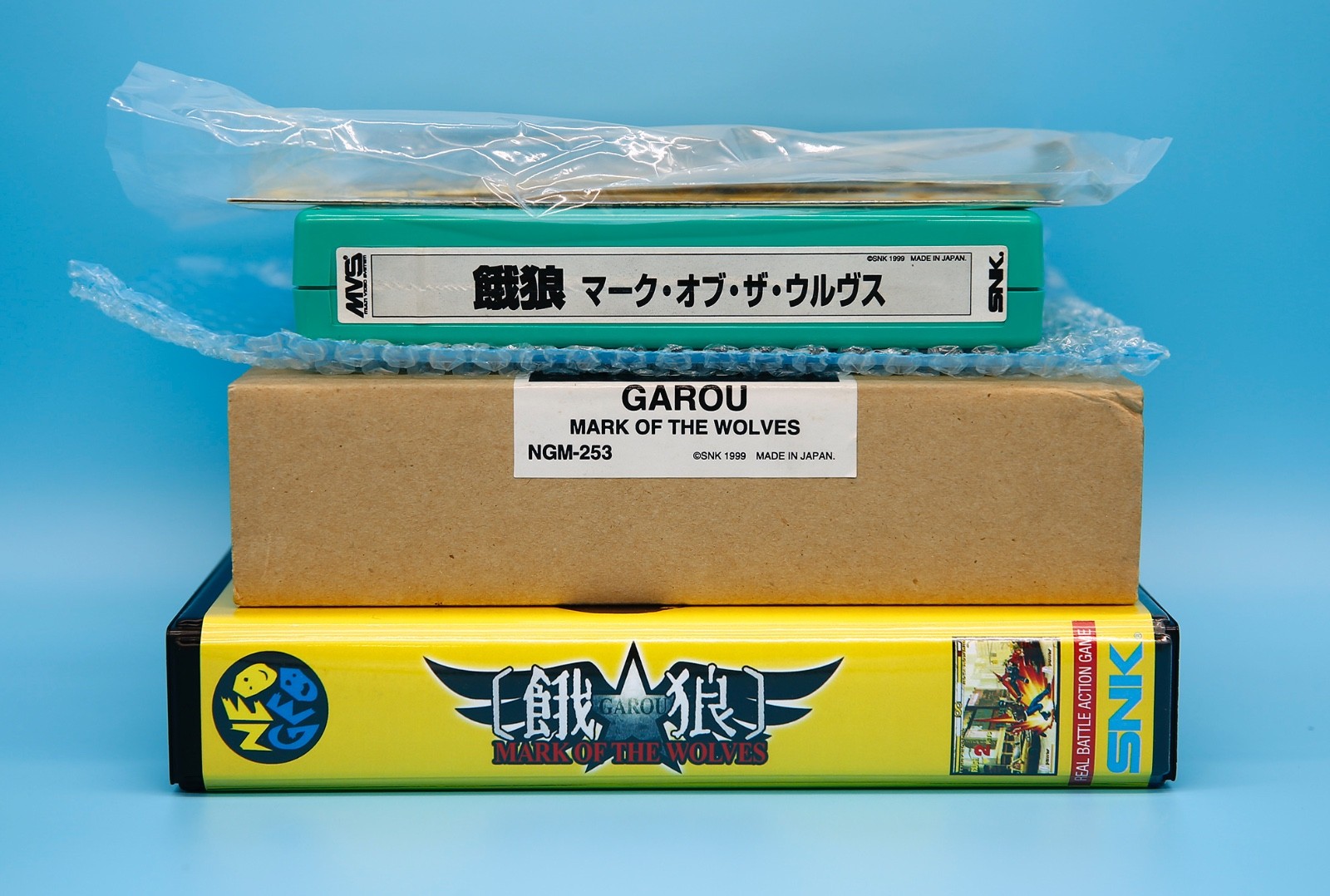 Garou : Mark of the Wolves JPN Japanese MVS Kit • Neo Geo JAMMA Arcade • SNK