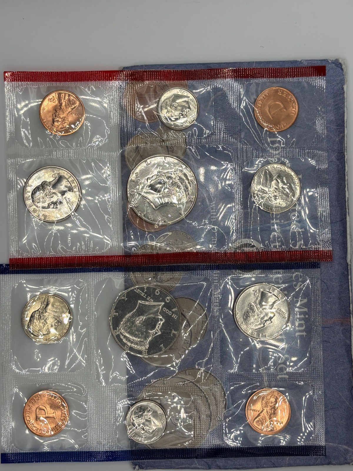 1990 & 1991 U S Mint Sets Uncirculated