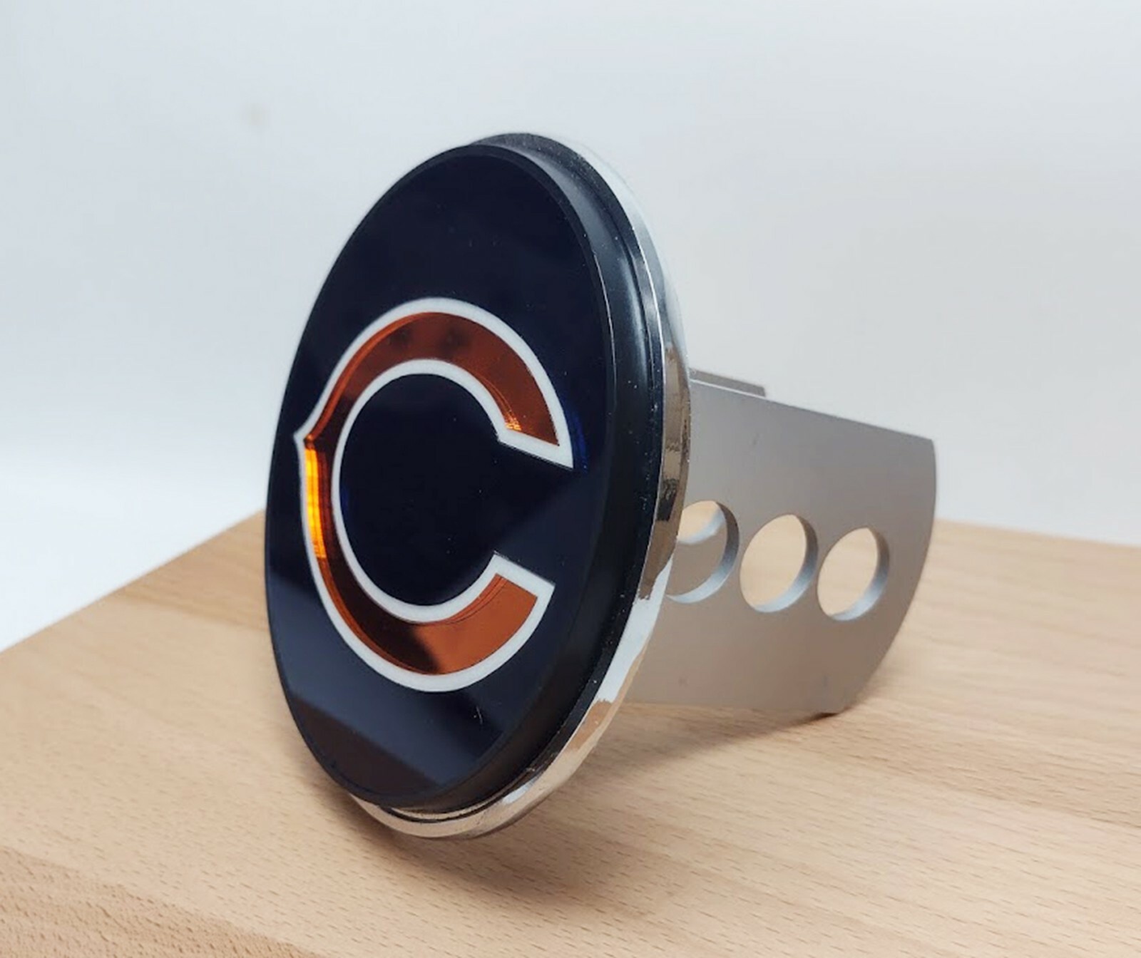 Chicago Bears - Laser Cut Metal Trailer Hitch Cover - NFL - Truck Hitch Cover