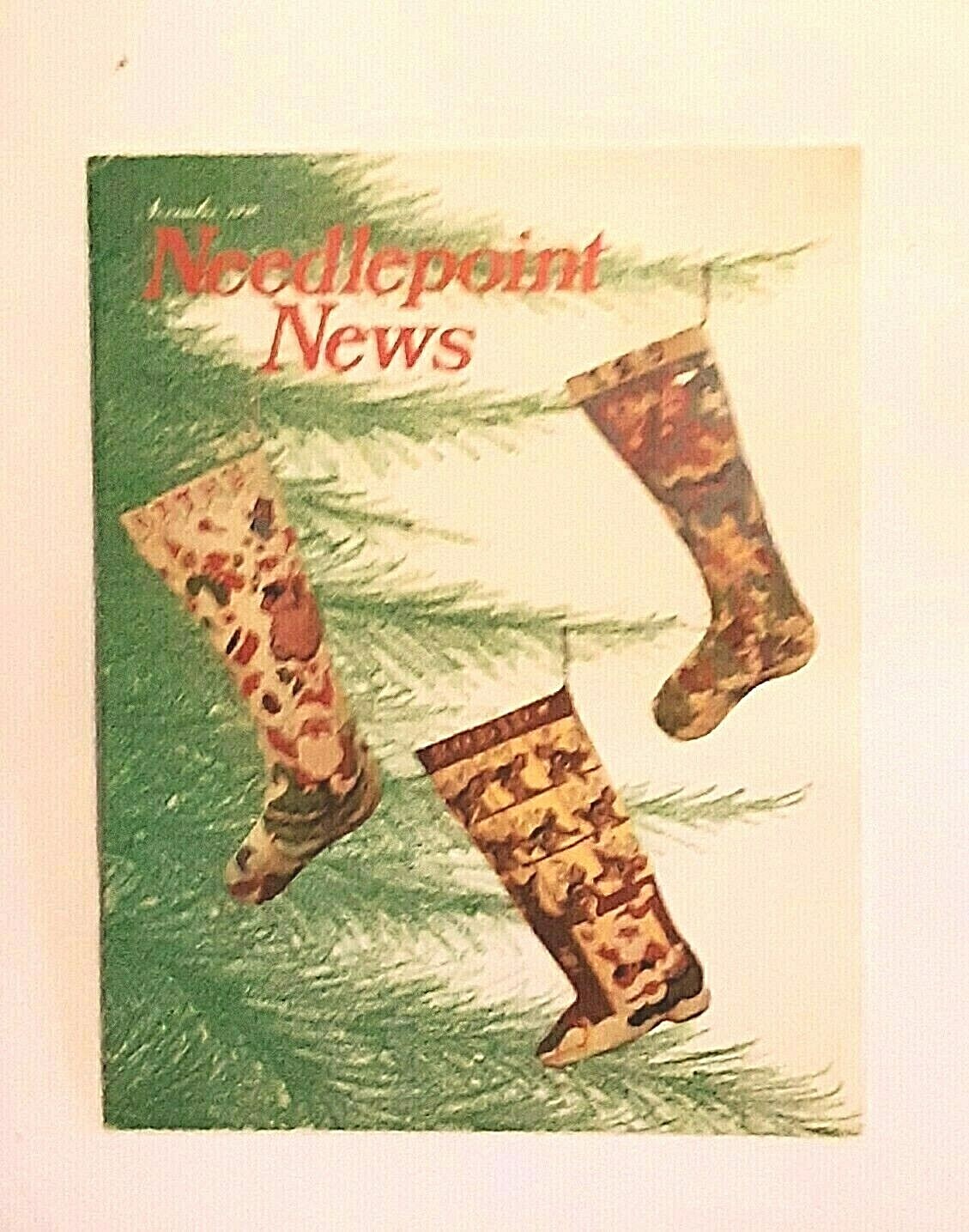 Needlepoint News Christmas Projects November 1976