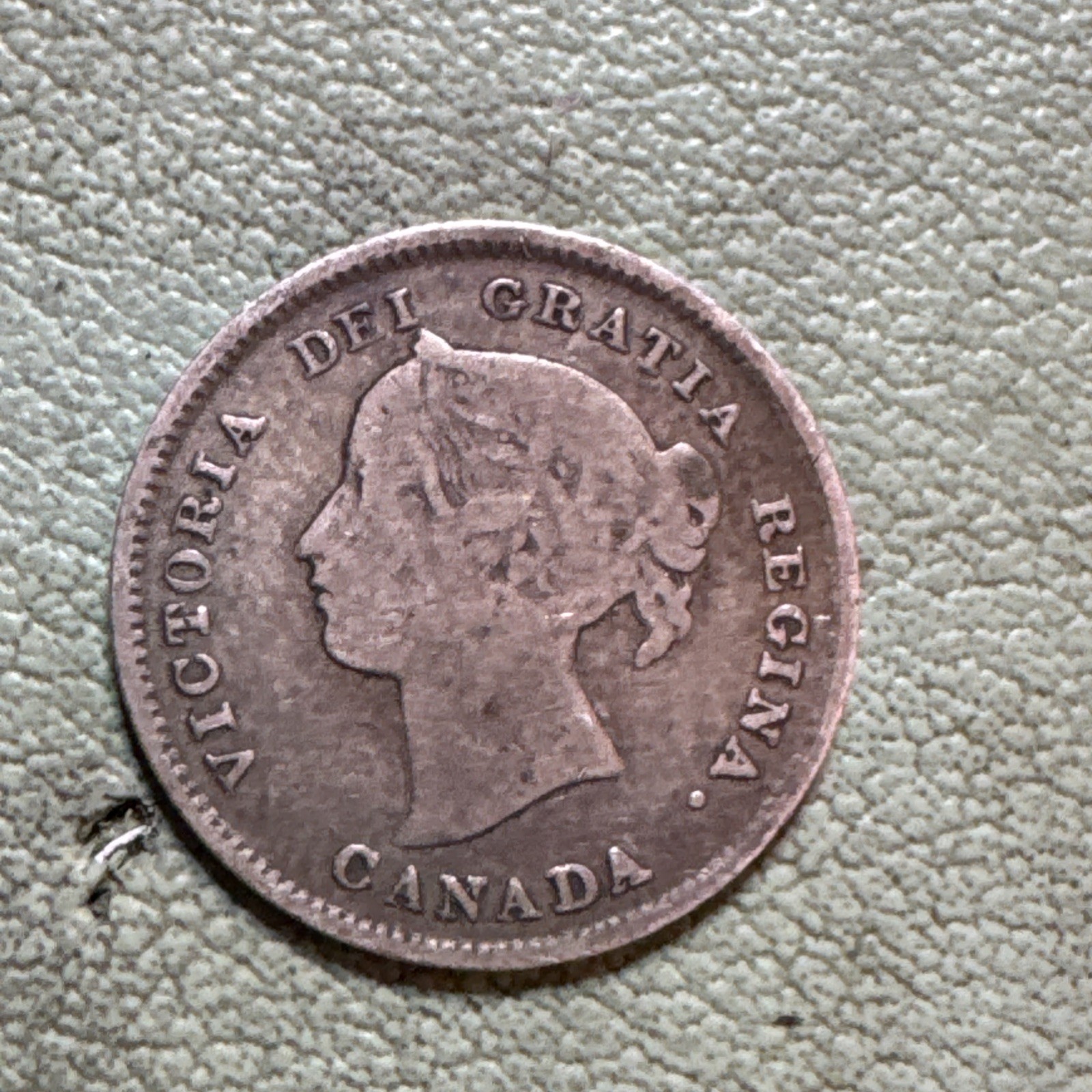 Canada 5 Cents 1893 Silver Coin KM#2