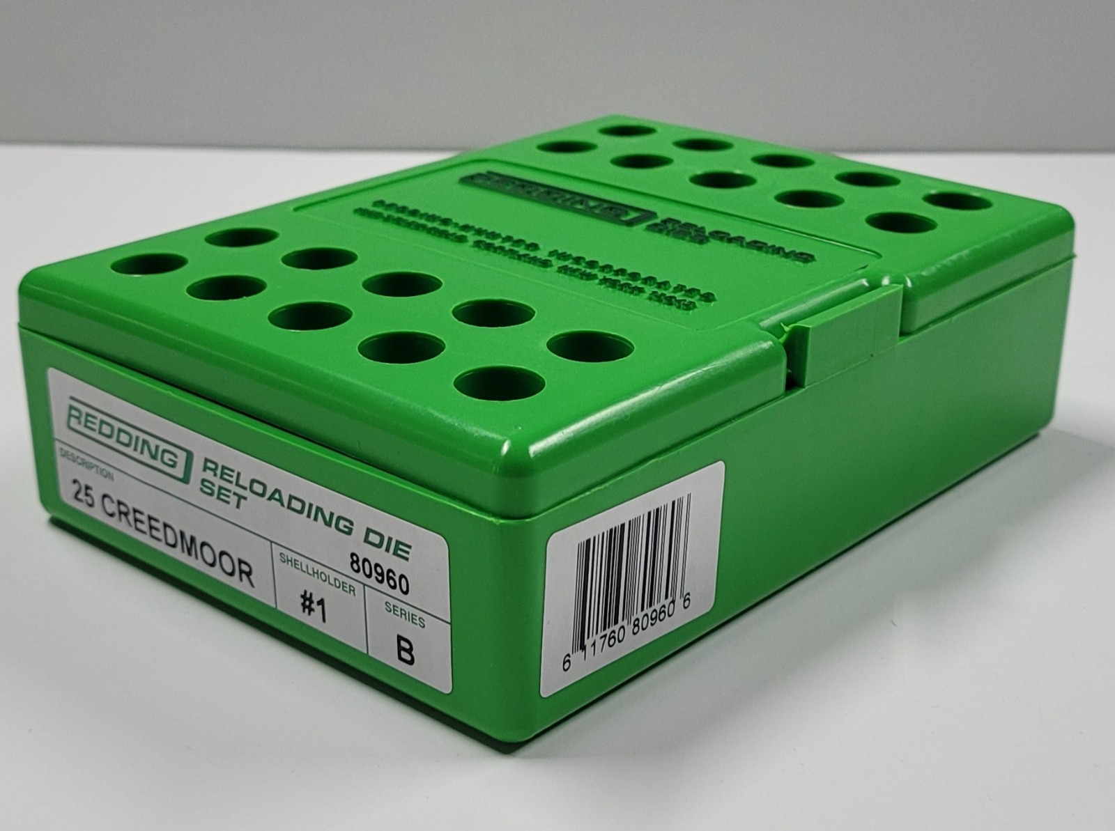 80960 REDDING FULL LENGTH 2-DIE SET - 25 CREEDMOOR - BRAND NEW - FREE SHIPPING