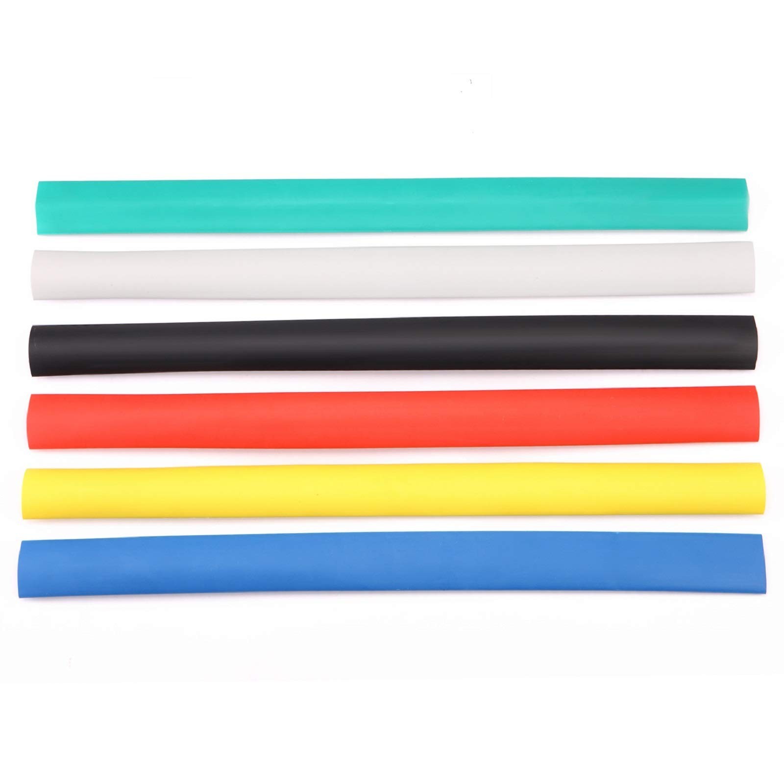 6 Pack 3/4'' Heat Shrink Tube 3:1 Adhesive-Lined Heat Shrinkable Tubing 6 Col...
