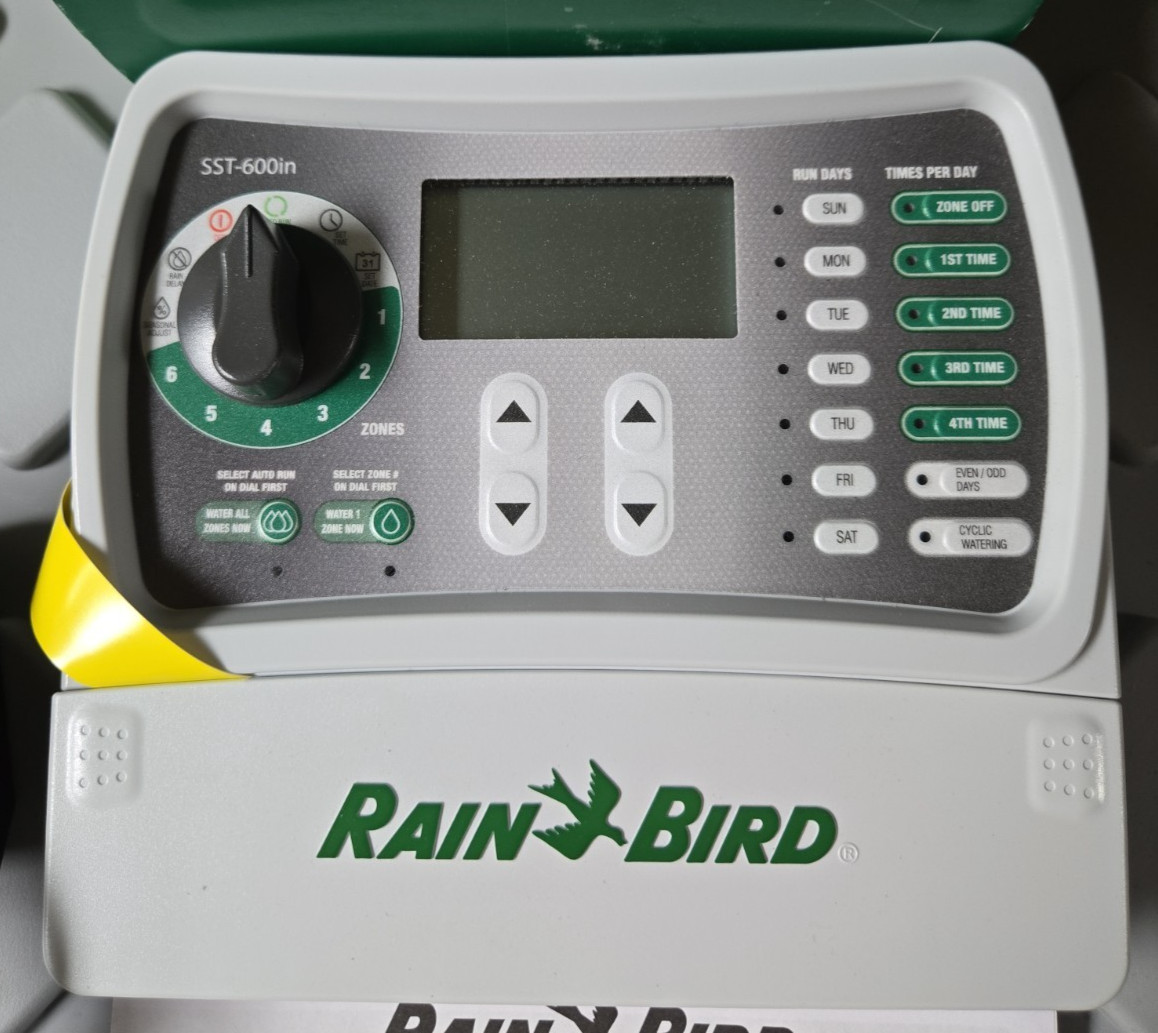 Rainbird 6 Zone Indoor Irrigation Timer Model SST New