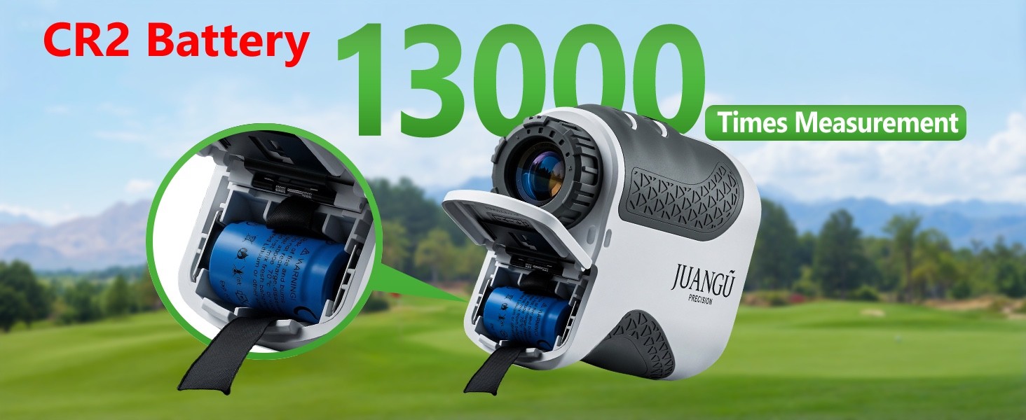 (NEW) Golf Range Finder with Slope, 1200 Yard Range, 7X Magnification, Flag Lock