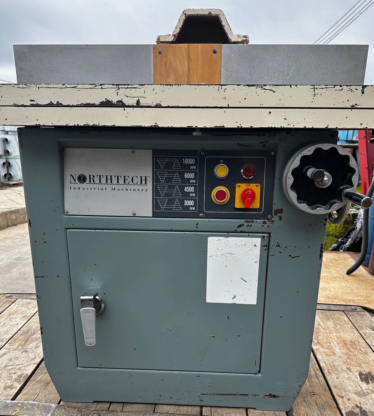 Northtech NT-525TS-73 Tilting Spindle ~ Sliding Table Shaper 3ph 230V (6548)