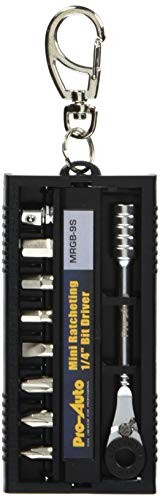 Suekage Tool Pro-Auto Mini Ratchet Bit Driver Set MRGB-9S NEW