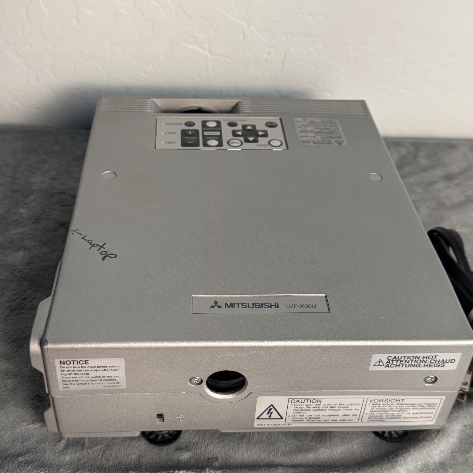 Mitsubishi LVP-X80U LCD Projector Multimedia Video Computer Tested Working