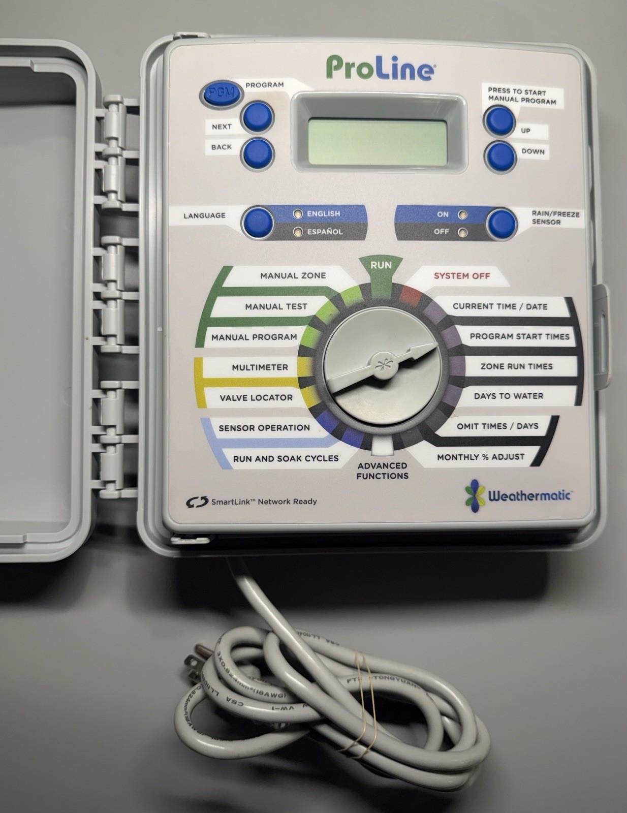 Weathermatic ProLine PL1600 Irrigation Controller W/Two 12 Zone Modules 24 Zones