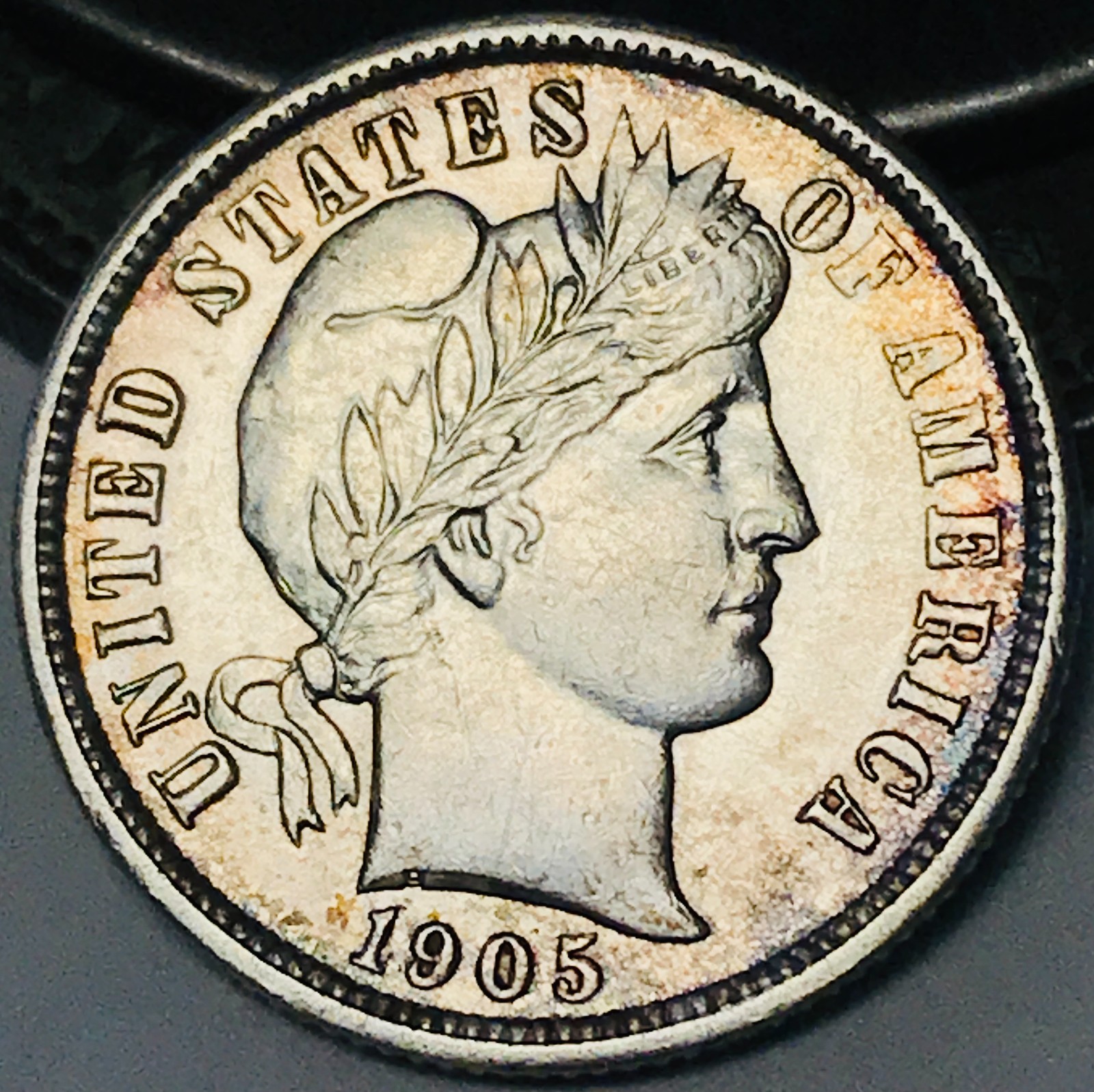 1905 Barber Dime 10c Liberty Head UNCIRCULATED Choice Silver US Coin CC30617