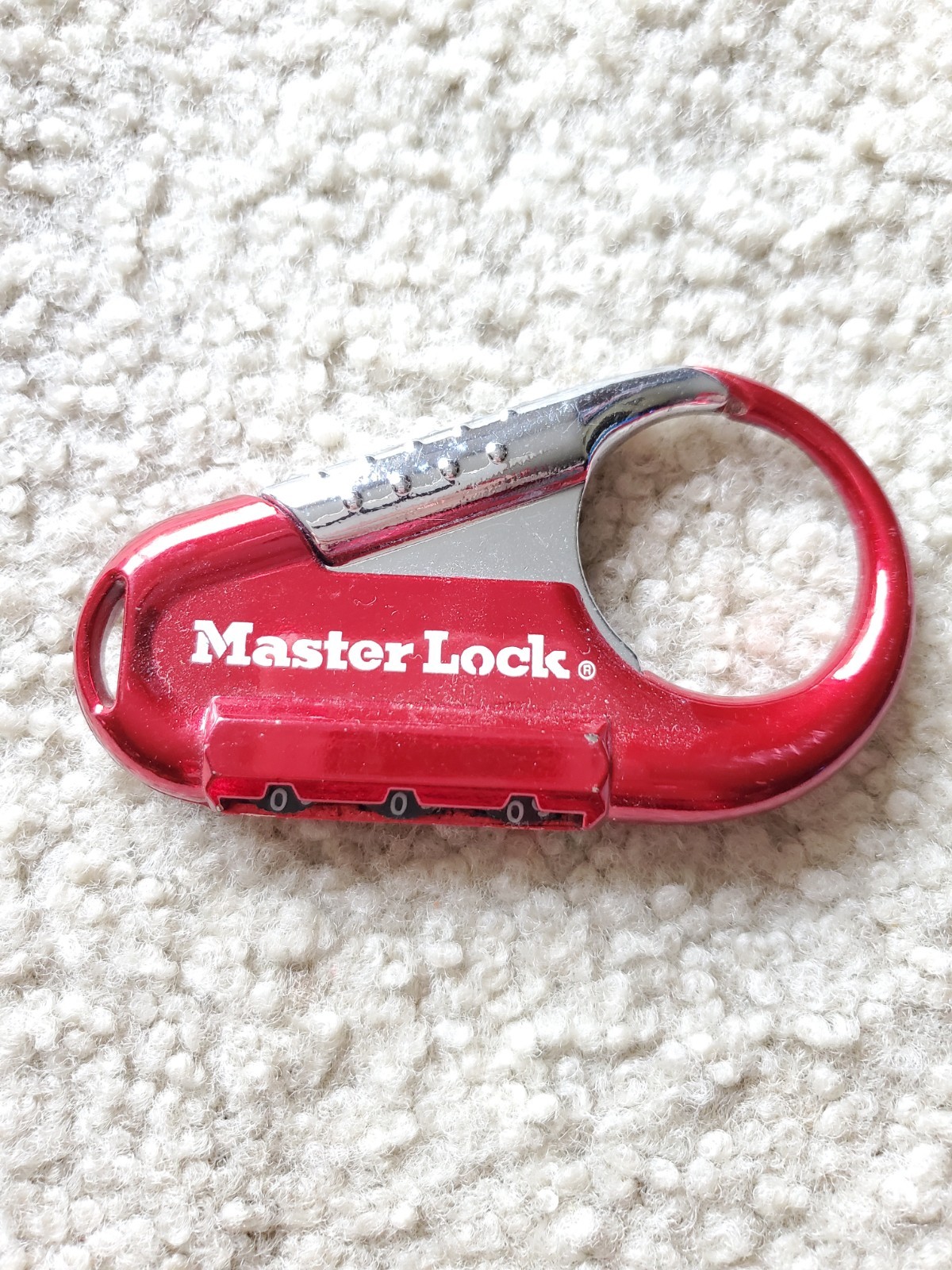 Master Lock Carabiner Combination Lock