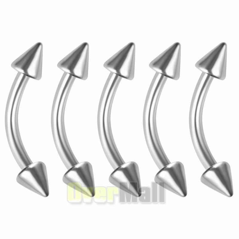 74 Pcs Professional Body Piercing Tool Kit Ear Nose Navel Nipple Needles Set