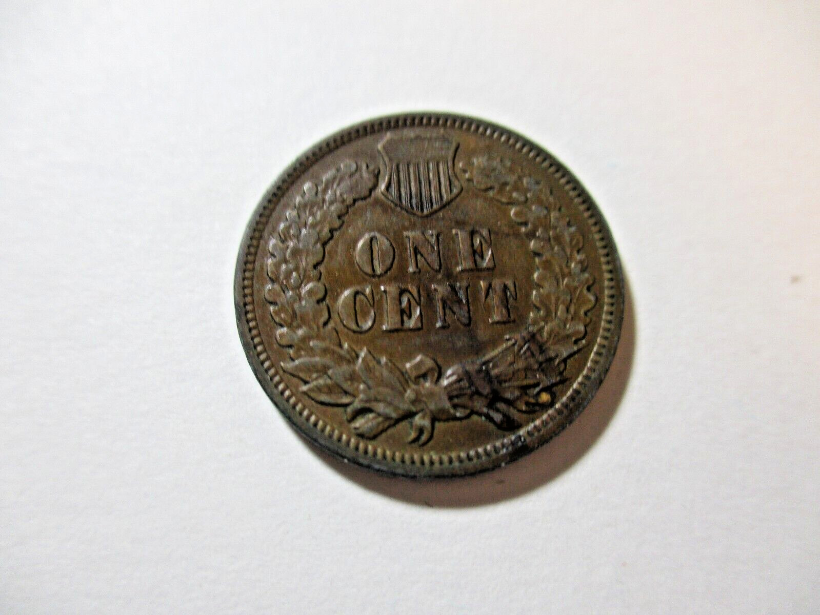 1908 INDIAN CENT MPD DATE IN DENTIALS UNDER 8 GRADES XF 50