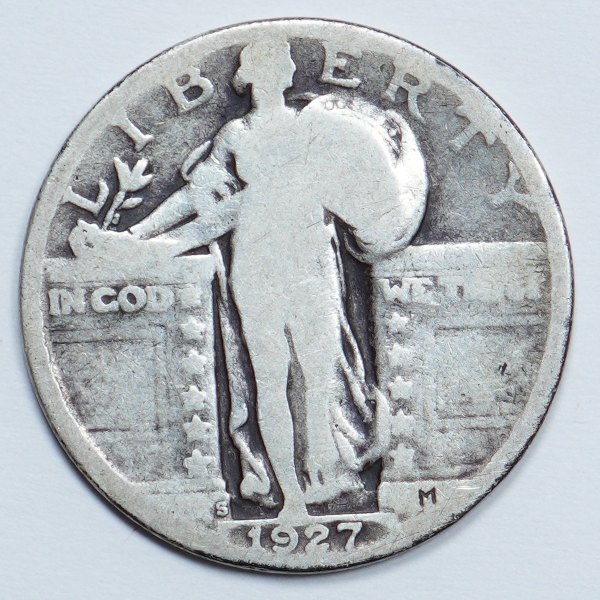 1927-S Standing Liberty Quarter