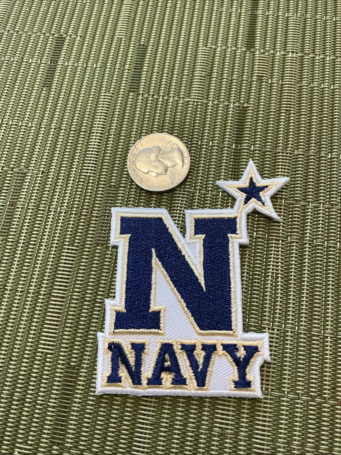 Navy MidShipmen Iron On Patch