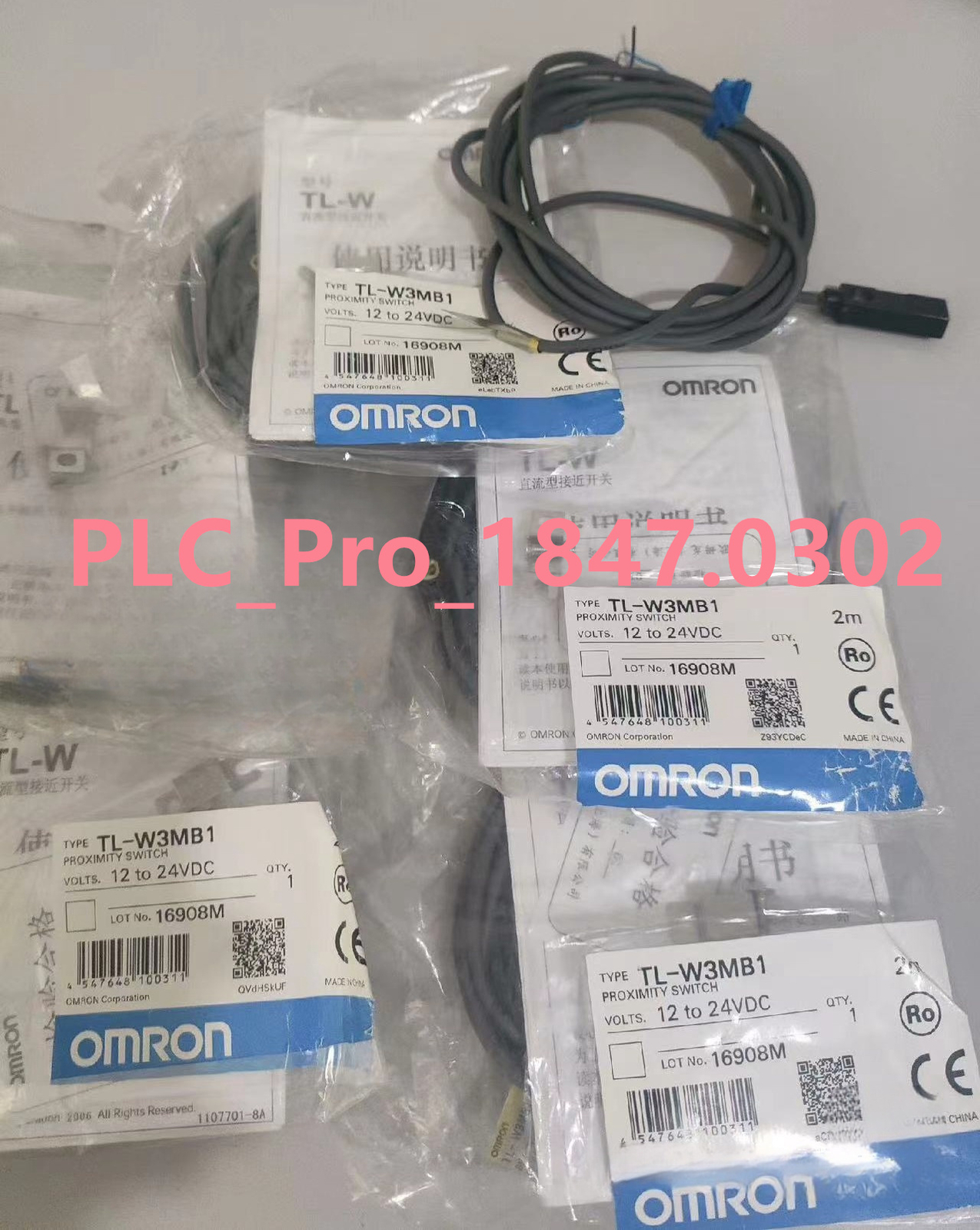 TLW3MB1 1PC New Omron TL-W3MB1 12-24VDC 2M  Proximity Sensors  Fast delivery