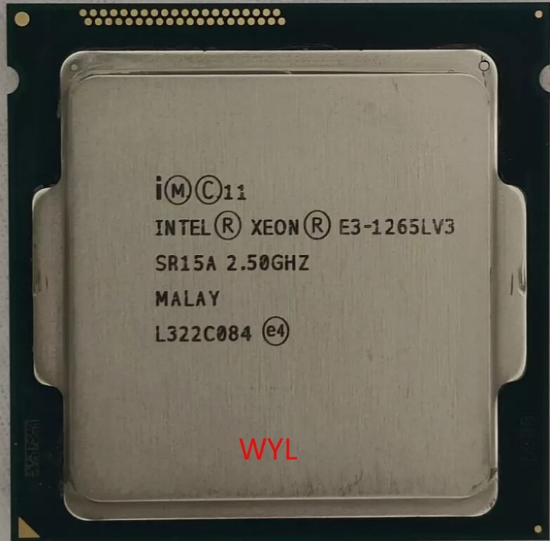 Intel Xeon E3-1265LV3 E3-1265LV3 quad-core 2.5GHz LGA1150 CPU processor