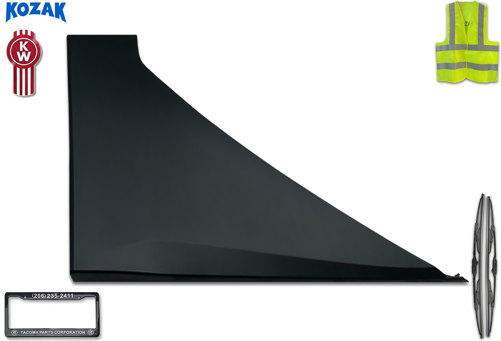 Side Fairing Panel - Partial Skin Right Side for Kenworth T680 Next Gen 2022+