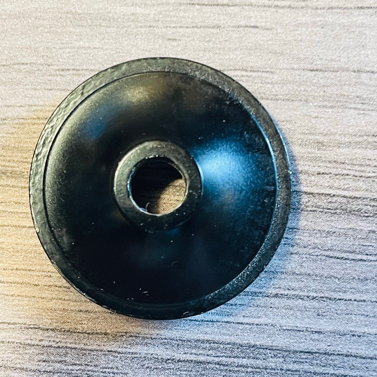 Schwinn Quality 1 1/8 Threadless Top Cap Black Aluminum 