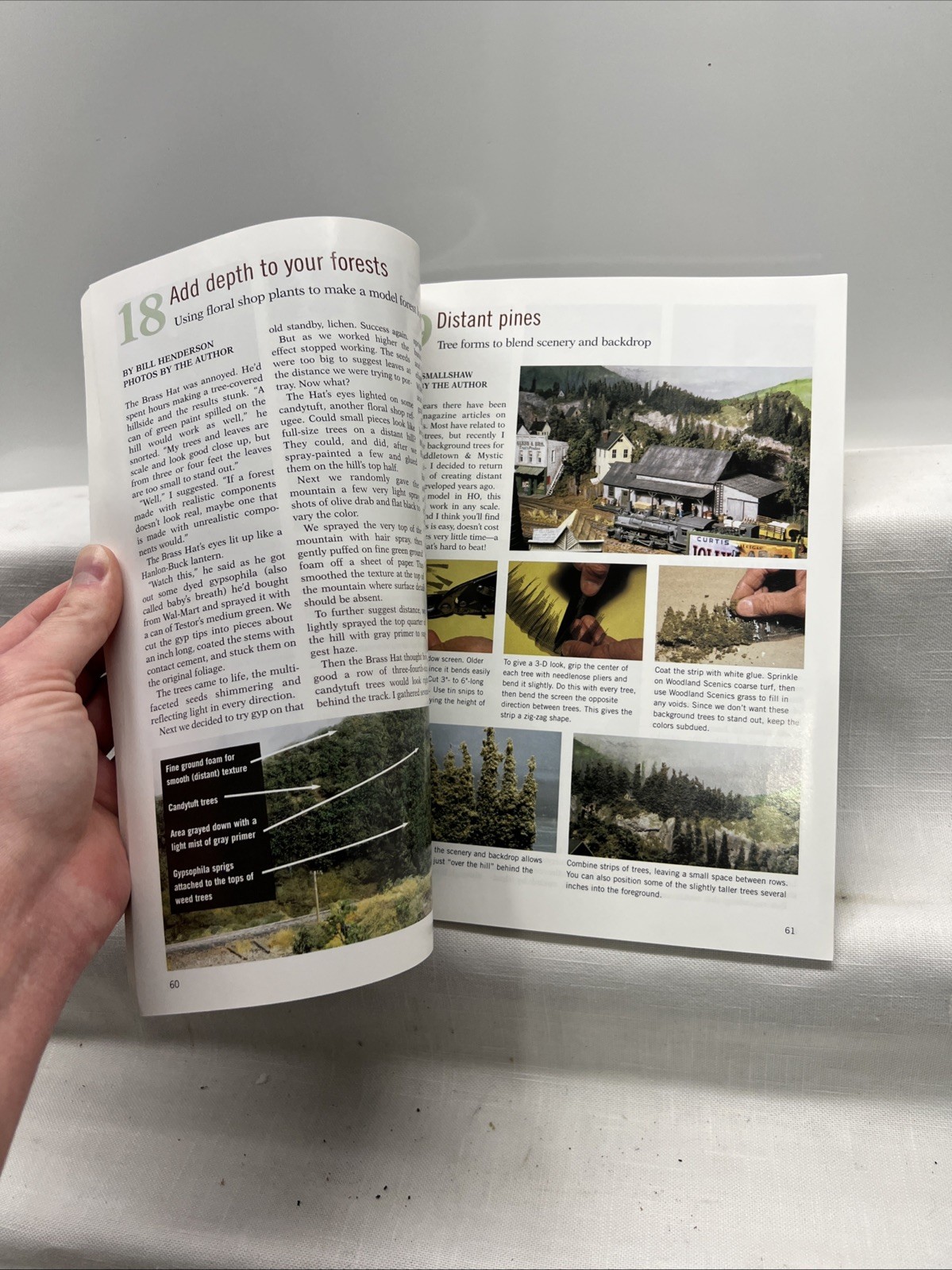 Kalmbach - #12243 - Model Railroader - Scenery Tips & Techniques - NOS