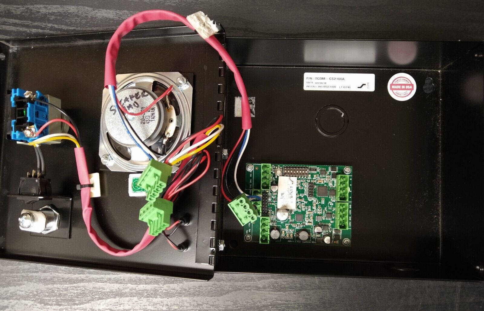 Simplex Remote Test Station Area Rescue Emergency Assistance TCom CS2100A