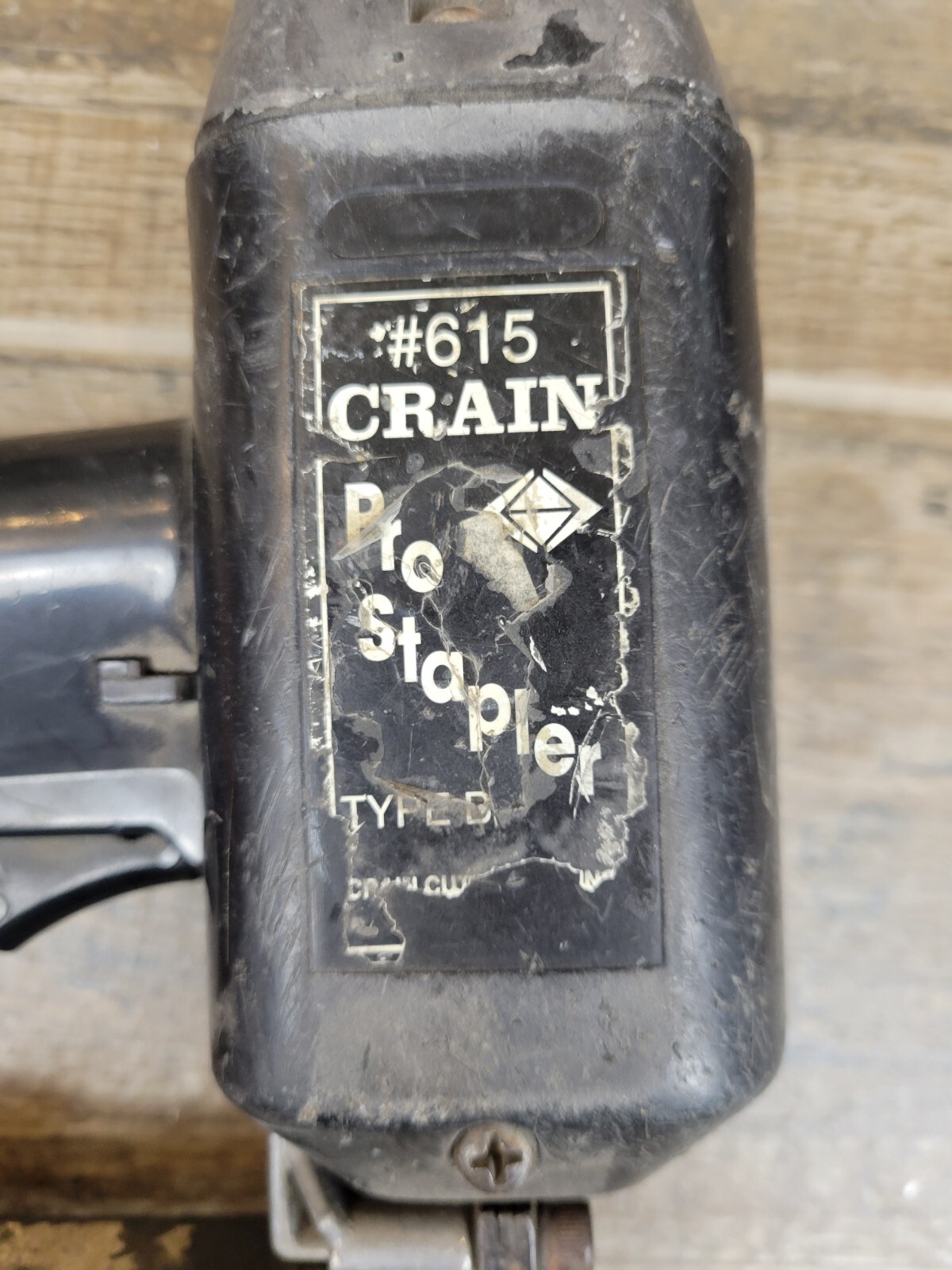 CRAIN #615 Professional CARPET PRO STAPLER TYPE A Good Condition