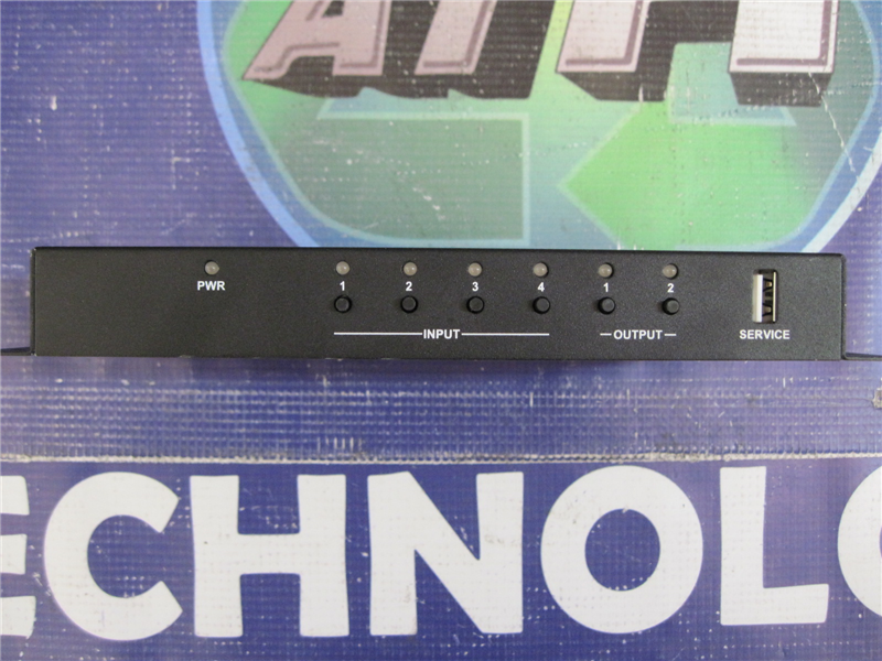Crestron HD-MD4X2-4K-E, HDMI, 1RU Rack Mounted Switcher