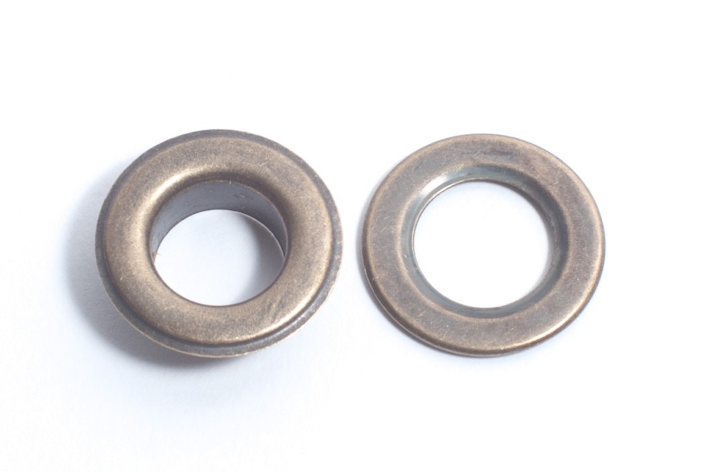 1000 bronze Eyelets + 1000 washers self piercing 3/16" #00 for garment & crafts