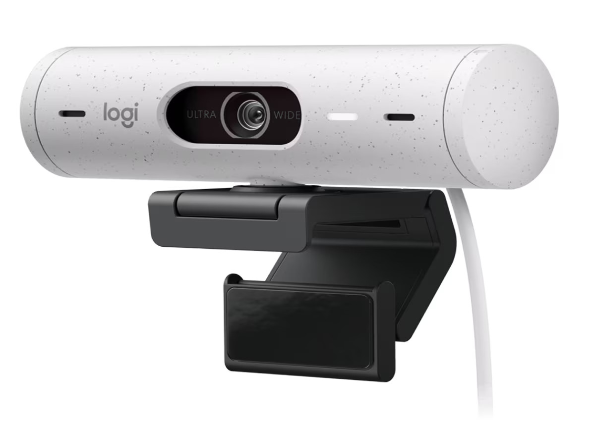 Logitech BRIO 505 4MP Full HD Webcam 60 fps USB-C Auto Focus Off White Cam