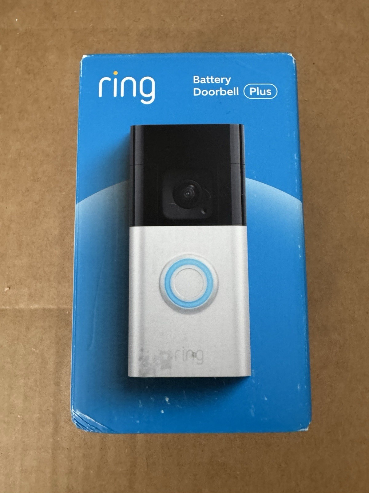 Ring Battery Doorbell Plus - Satin Nickel