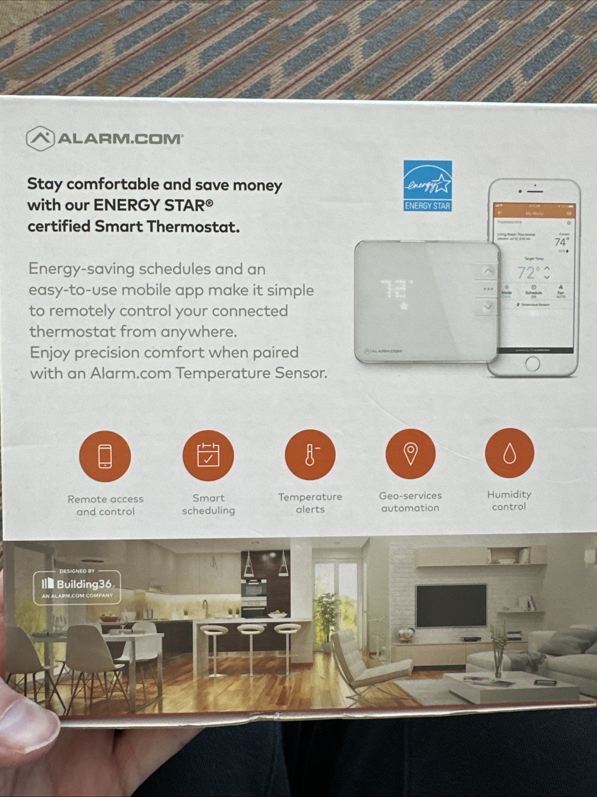 NEW ALARM.COM ADC-T2000 Smart Thermostat